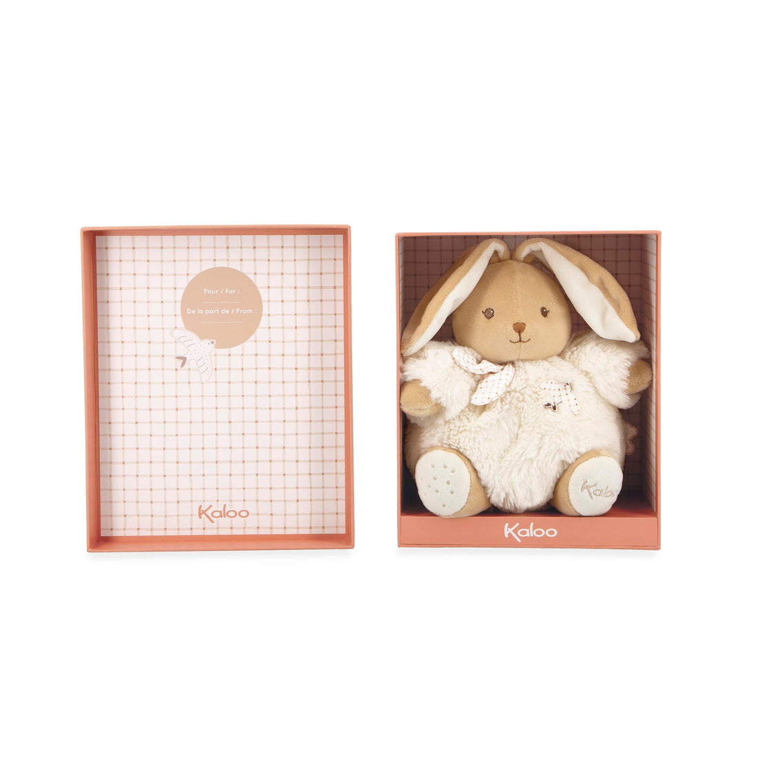 Kaloo - Cream-Colored Bunny 17 cm