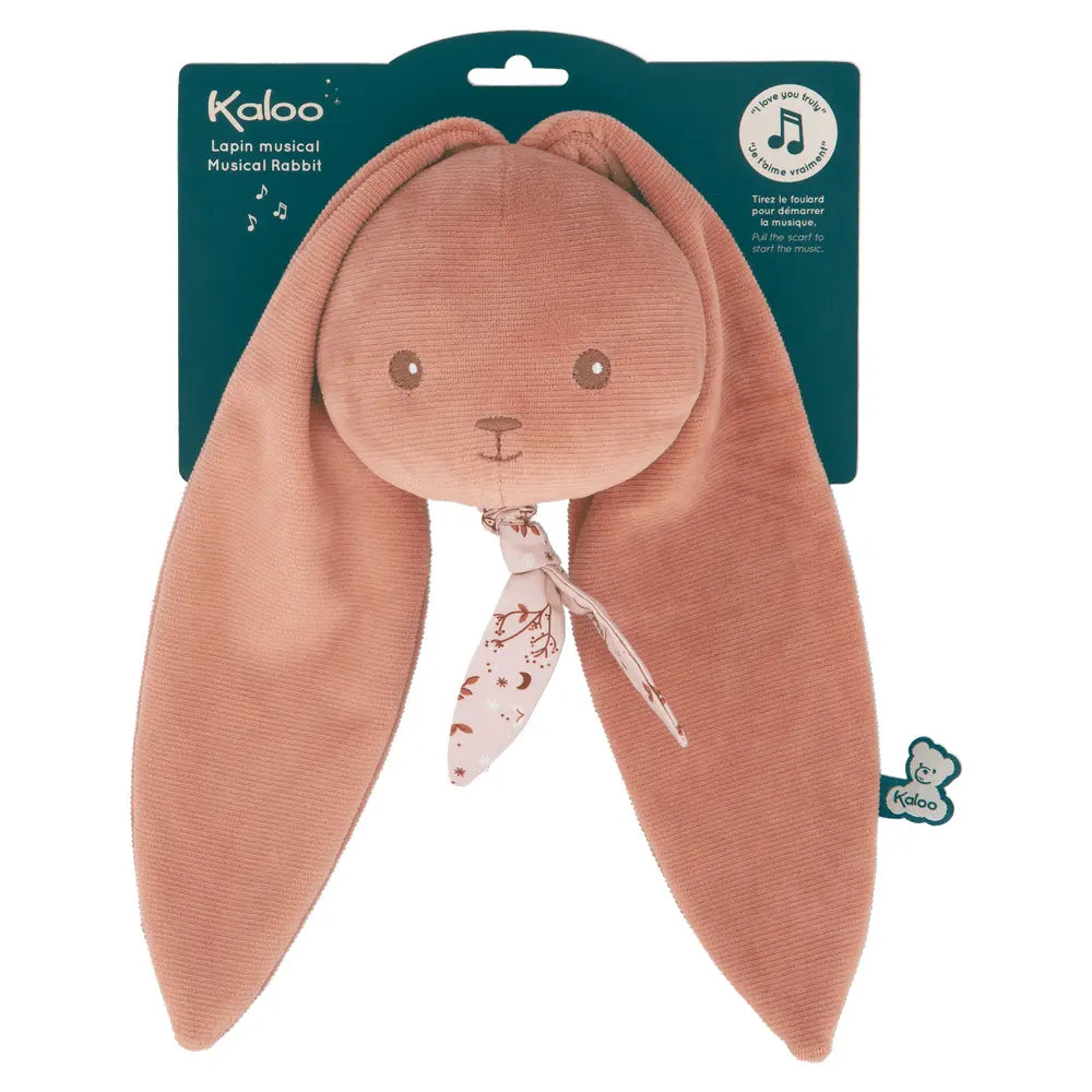 Kaloo - Musical Rabbit Terracotta