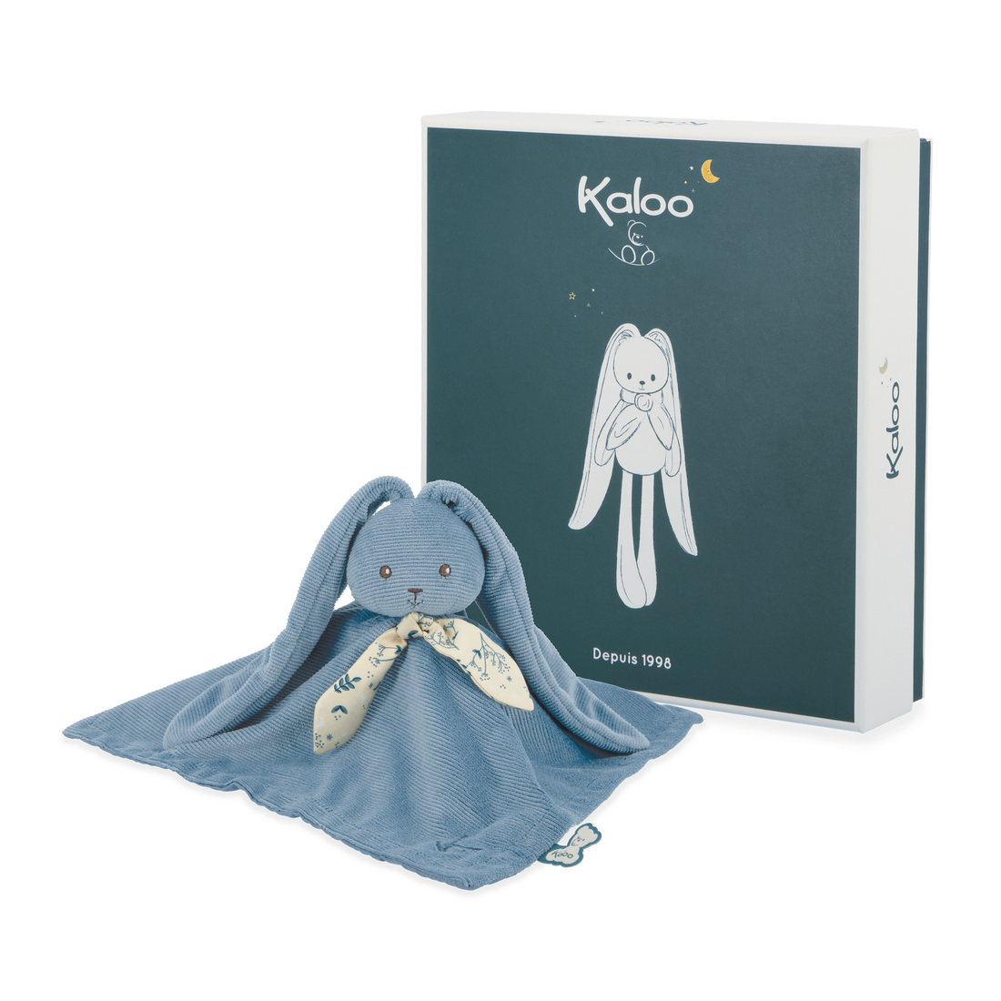Kaloo - Doudou lapin bleu horizon