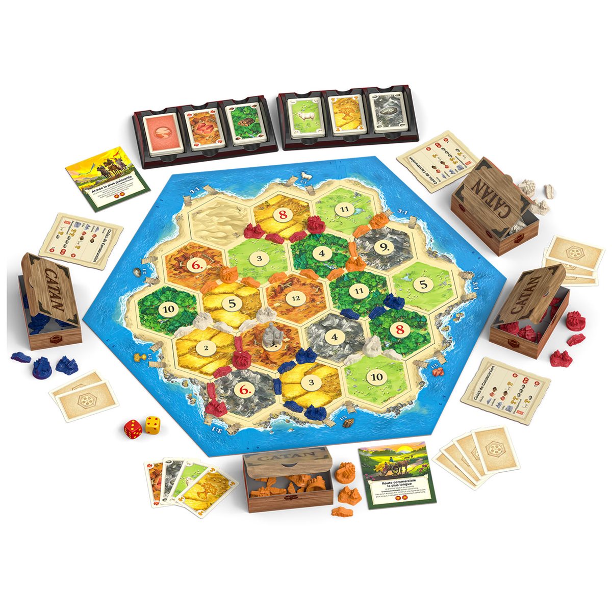 Catan 6e Édition - Barbares et marchands (Ext) (Fr)