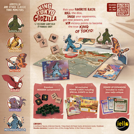 King of Tokyo : Godzilla edition (Fr)