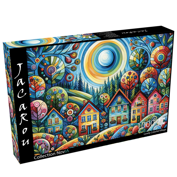 Lovely Colorful Village - 1000 mcx