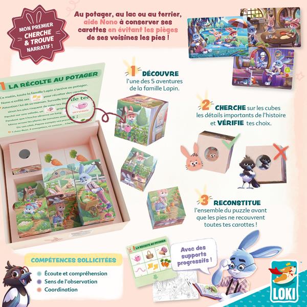 Les cubes puzzle de Nono (Fr)