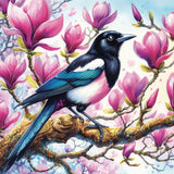 Diamond Painting - Magpie - 30 x 30 cm