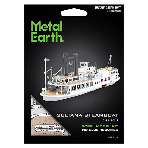 Metal Earth - Bateau à vapeur Sultana