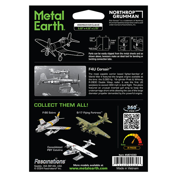 Metal Earth - F4U Corsair