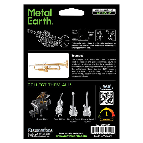 Metal Earth - Trompette