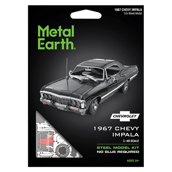 Metal Earth - GM 1967 Chevy Impala noire