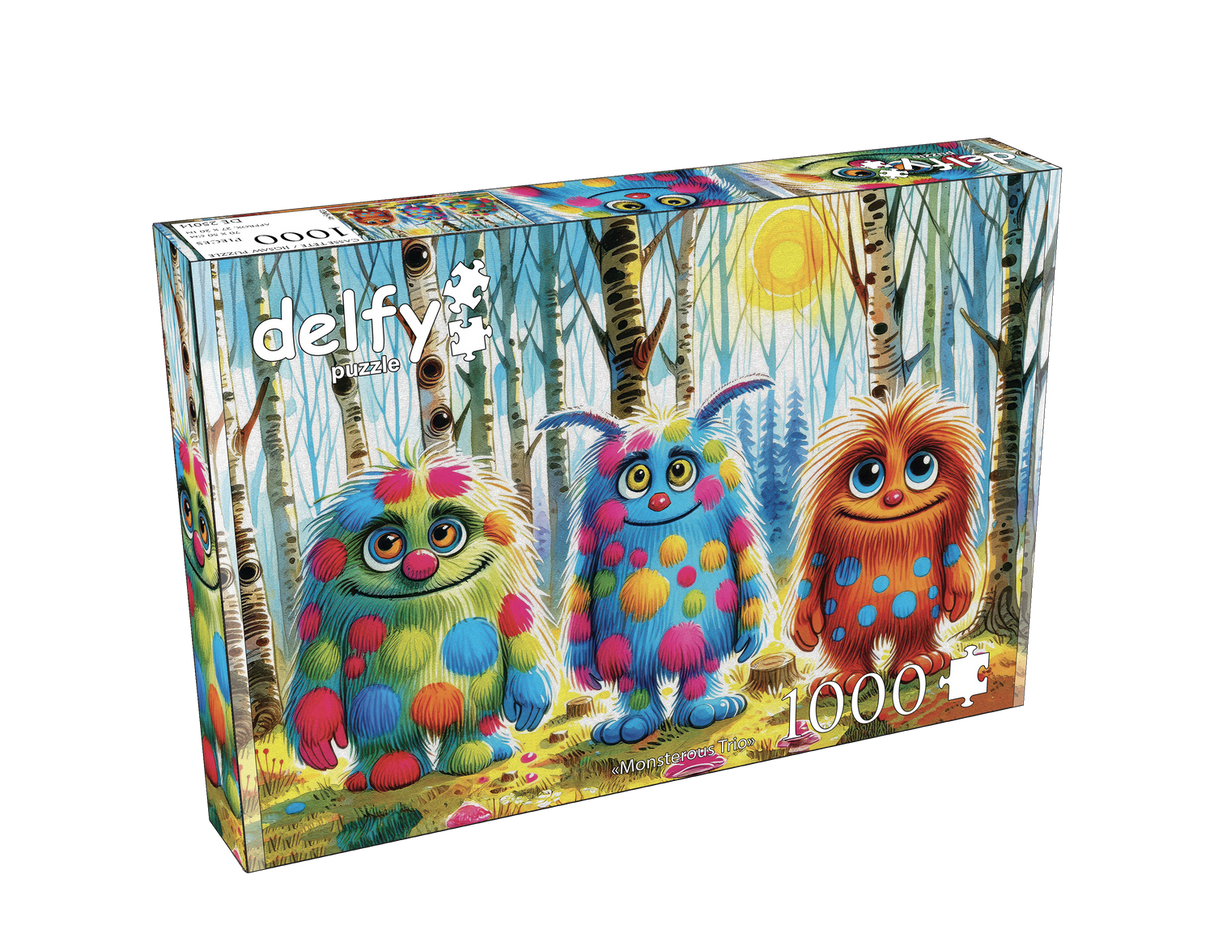 Monsterous Trio - 1000 pcs
