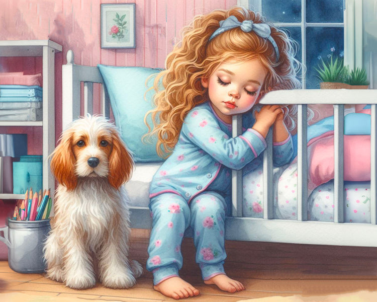 Diamond Painting - Morning's Dreamy Pause