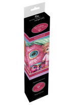 Broderie de diamant - My Pink Monster - 40 x 40 cm