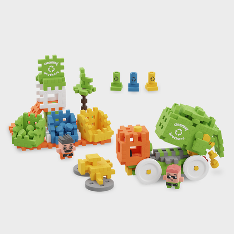 Mini Waffle - Camion de recyclage - 148 mcx