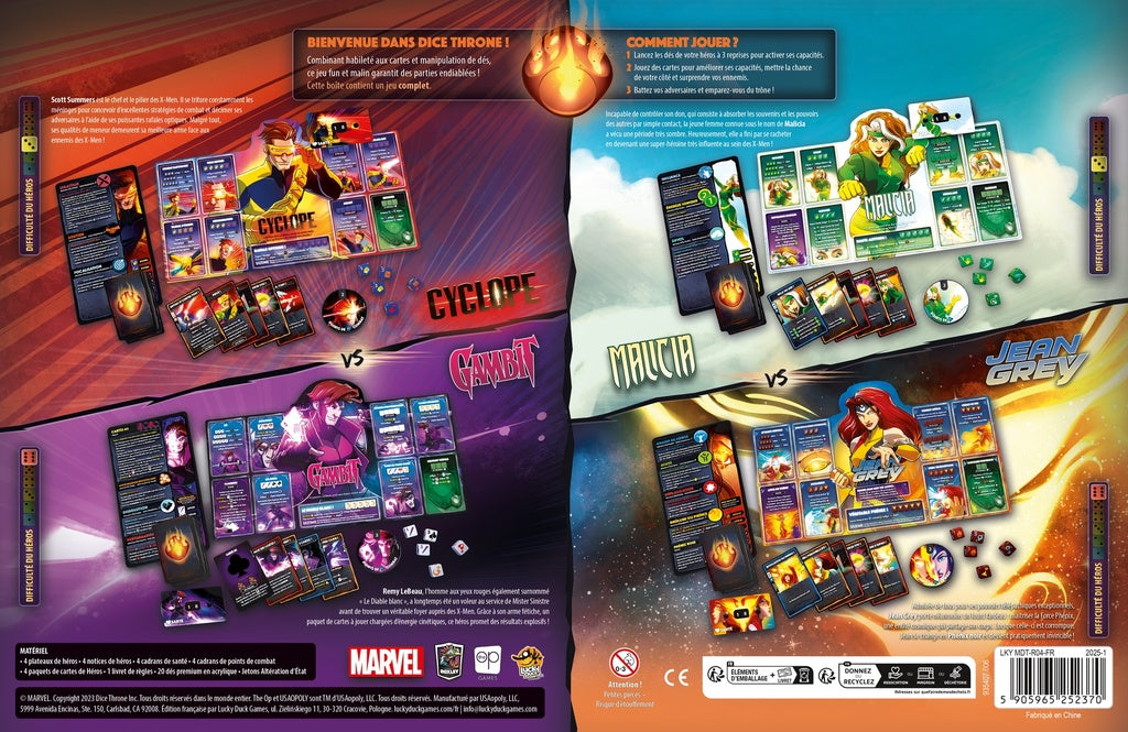 Dice Throne - Marvel X-Men - Boite 2 (Fr)