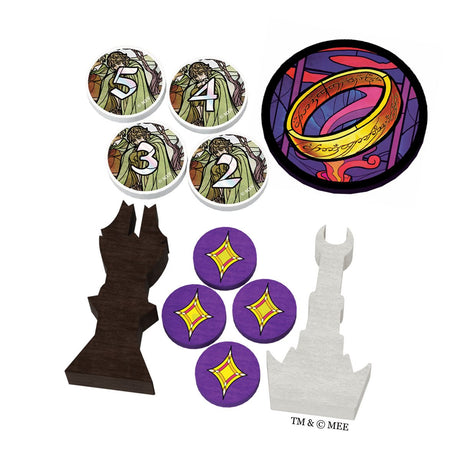 Le Seigneur des Anneaux : Les Deux Tours - Le jeu de plis coopératif (Fr)