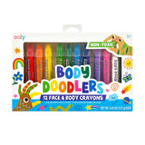 Body Doodlers - Face and Body Crayons (12)