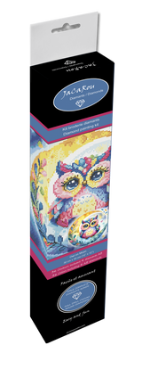 Diamond Painting - Owl on Moon
