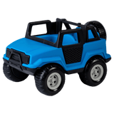 Flek - Blue Off-Road Vehicle with Charlie