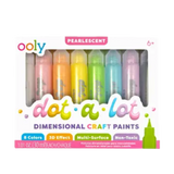 Dot-A-Lot - Pearlescent Dimensional Craft Paints (8)