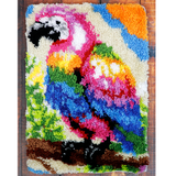 Latch Hook - Medium rug - Parrot