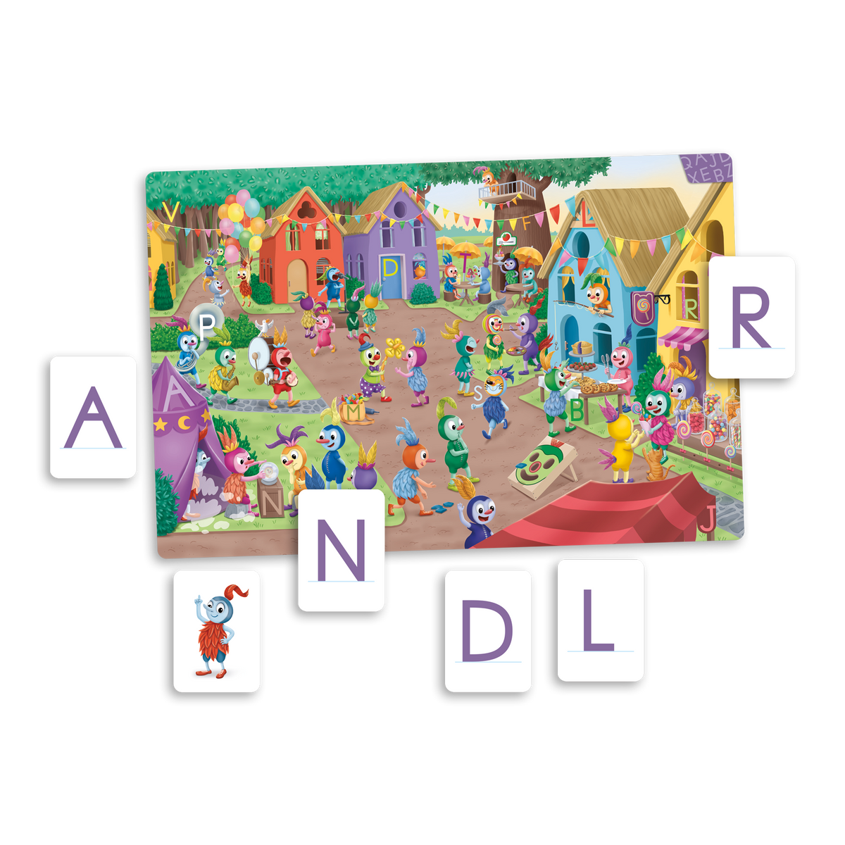 Cherche et Trouve - Les Lettres Majuscules (Fr)