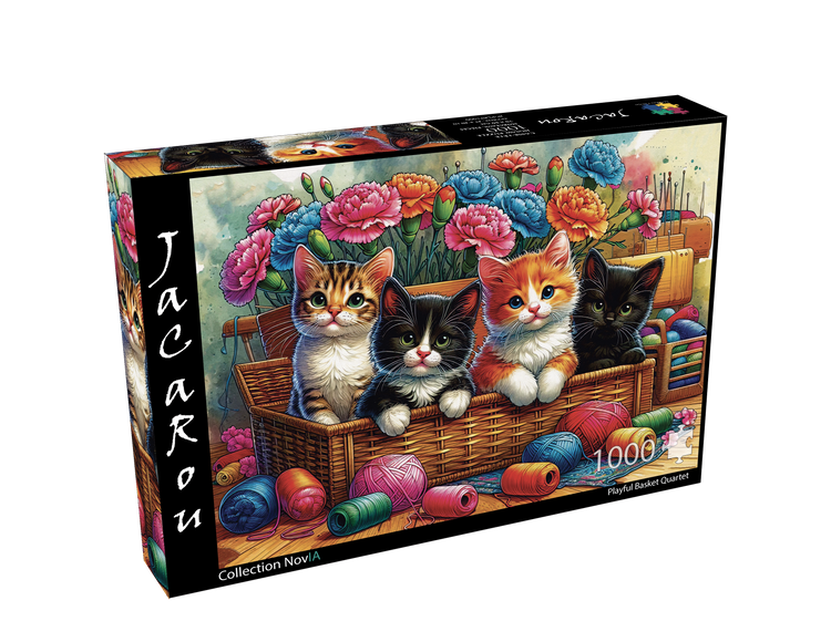Playful Basket Quartet - 1000 pcs