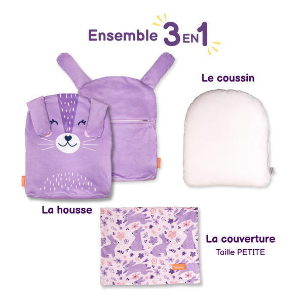 Poupilou: 3-in-1 Comfort Set - Bunny