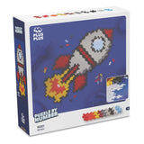 Plus Plus - Puzzle by Number - Fusée - 500 mcx