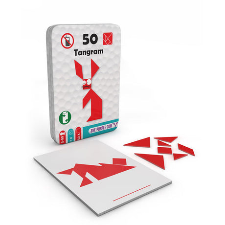 The Purple Cow - 50 Tangrams (Bil)