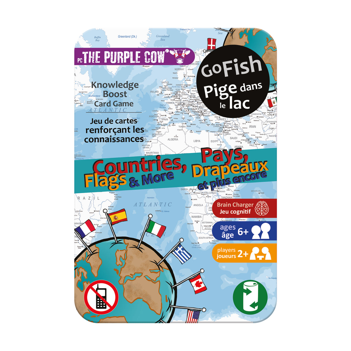 Go Fish - Countries, Flags and More