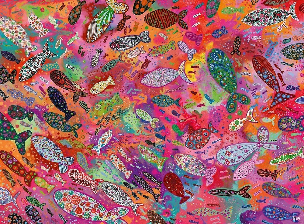 Fish in Fuchsia - 500 mcx