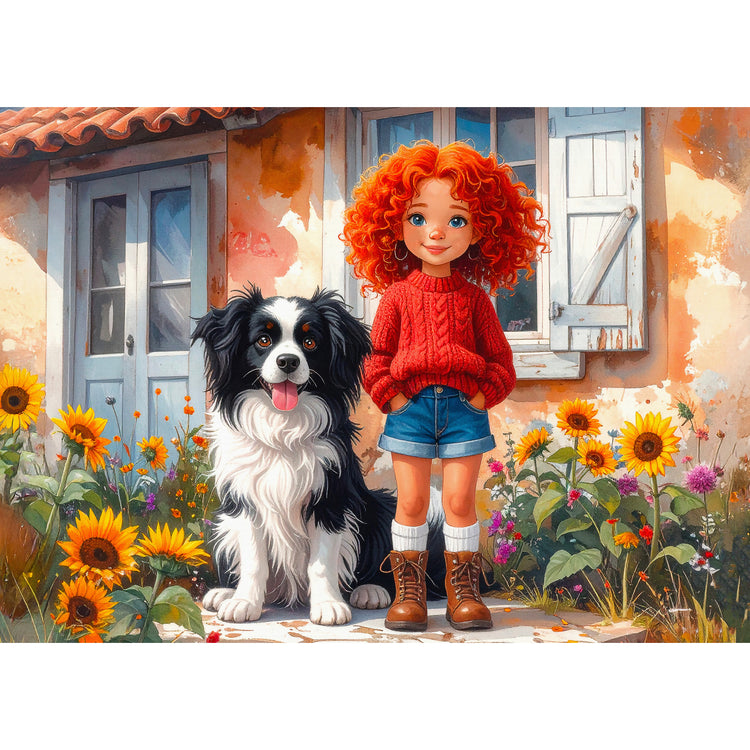 Red Curls and Paws - 1000 mcx