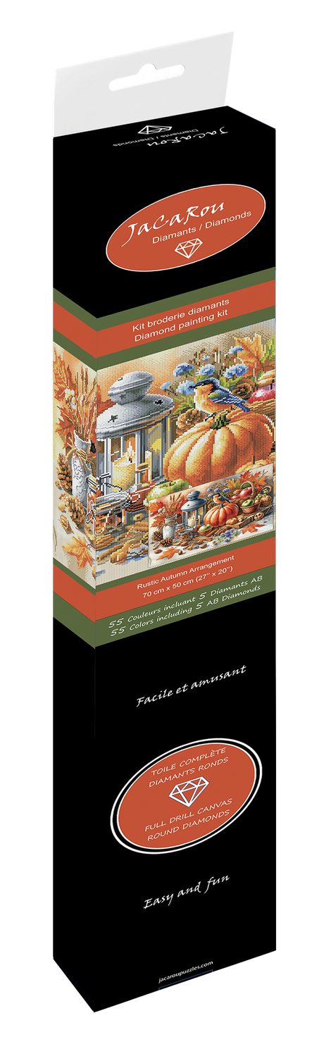 Broderie de diamant - Rustic Autumn Arrangement