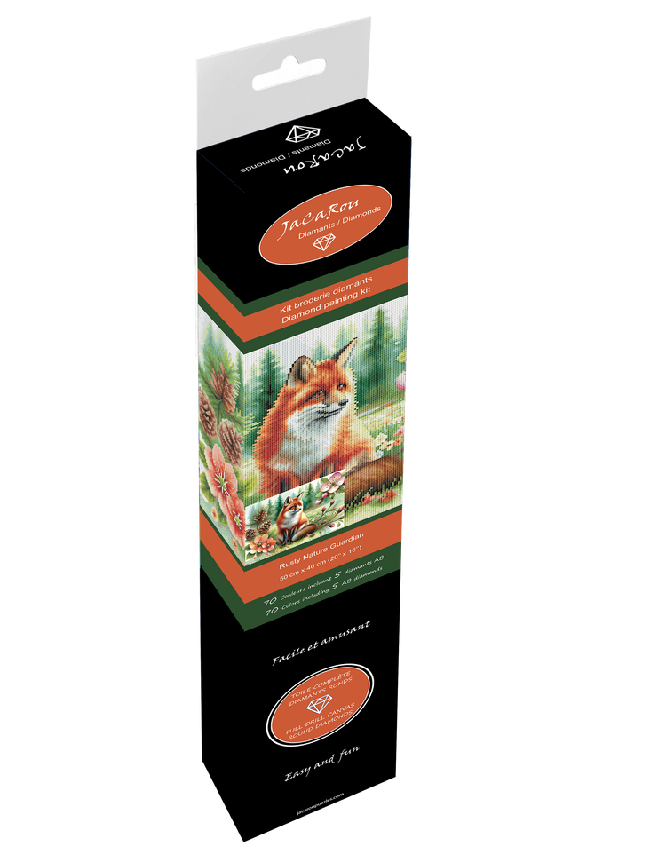 Broderie de diamant - Rusty Nature Guardian
