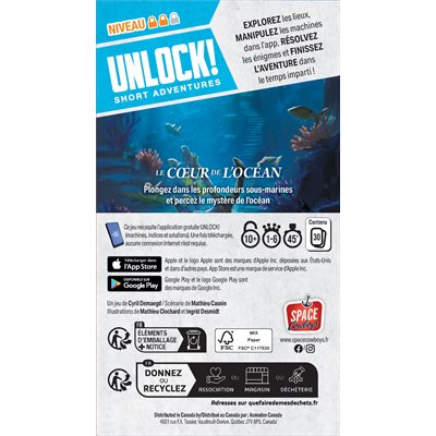 Unlock! - Short Adventure 12 - Le coeur de l'Océan (Fr)