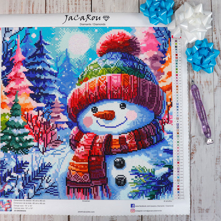 Diamond Painting - Snowman