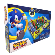 Jeu de soccer Sonic sur table en bois