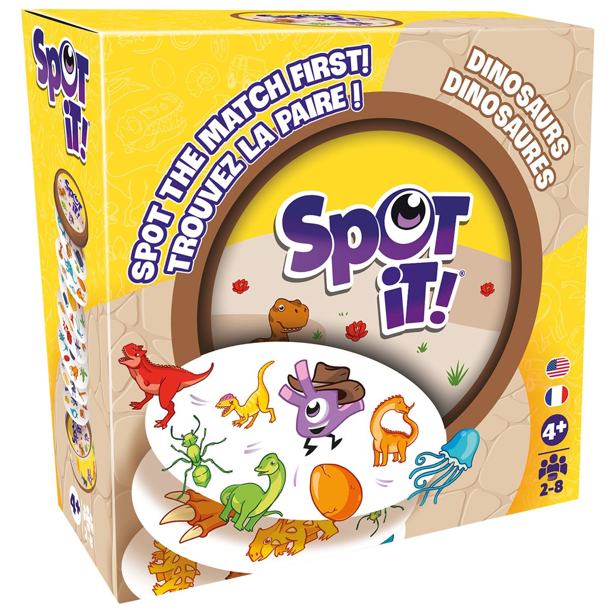 Spot it - Dinosaures (Eco Box) (Multi)