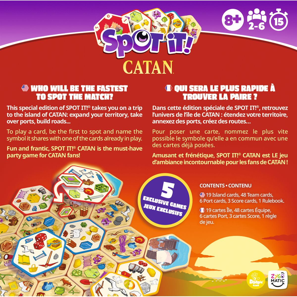 Spot it - Catan (Bil)