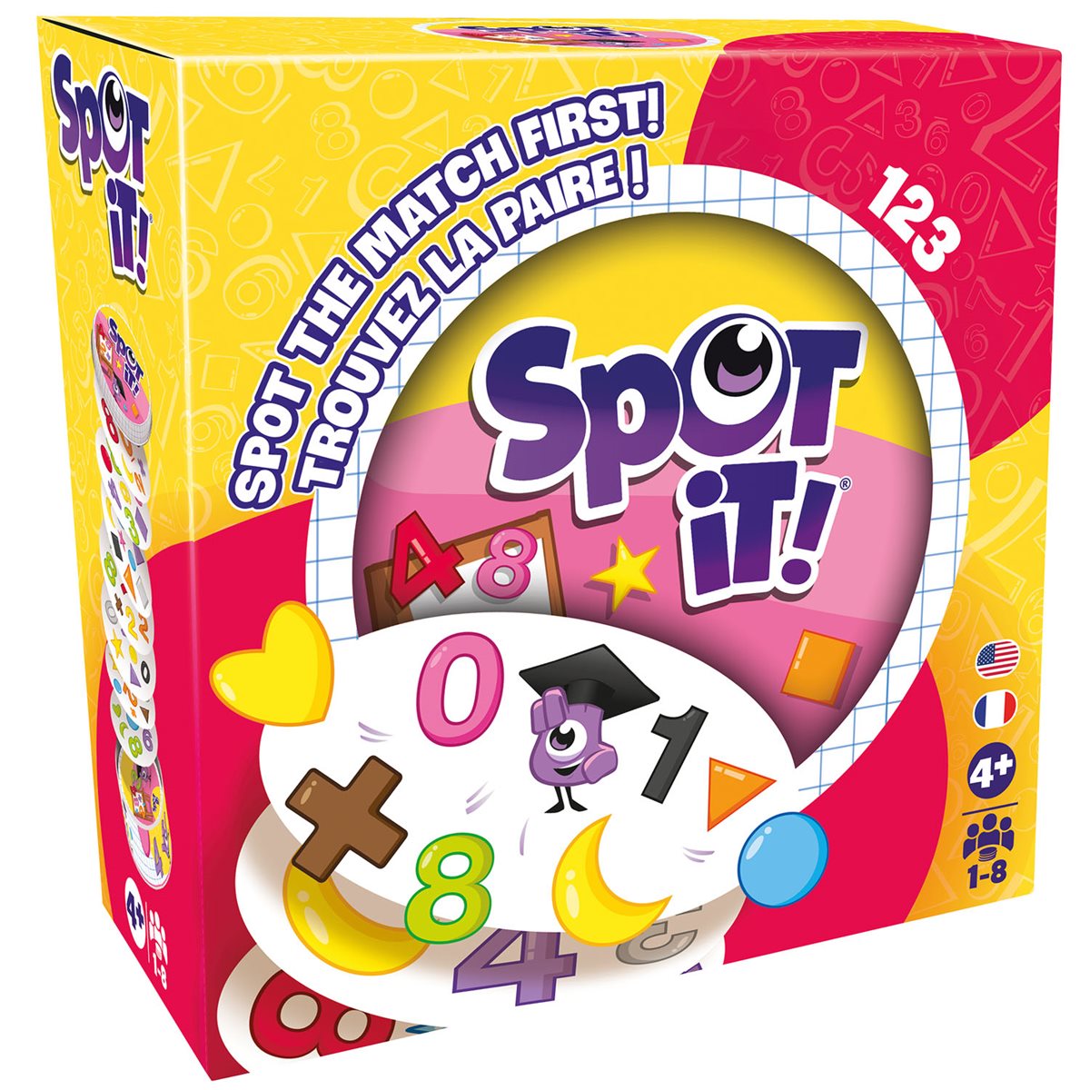 Spot it - 1 2 3 (Eco Box) (Bil)