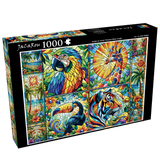 Stained Glass Jungle - 1000 pcs