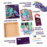 OKTO Wood & Craft - Succulents - Tenderness (Multi)