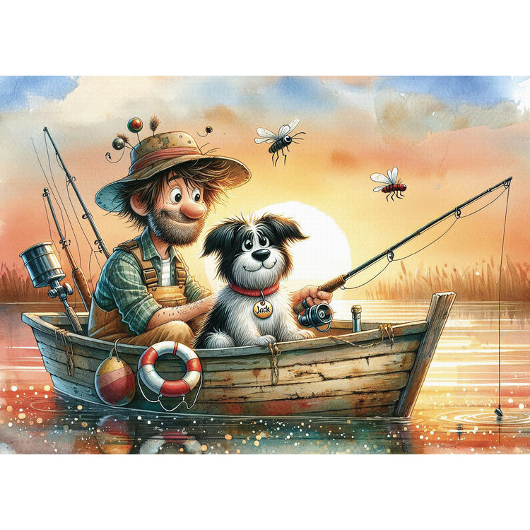 Sunset Fishing Friends - 1000 mcx