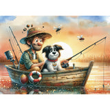 Sunset Fishing Friends - 1000 mcx