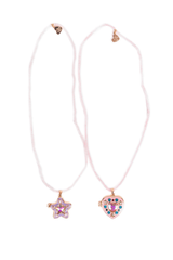 Collier - Médaillon à pierre secrète (assortiment)