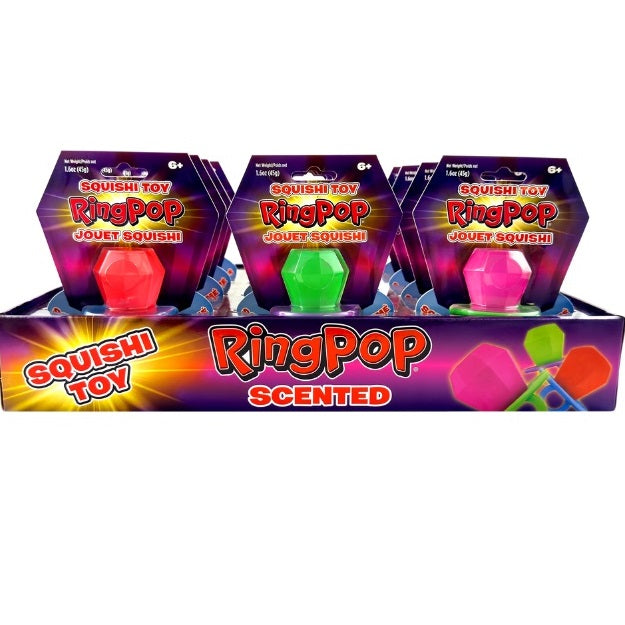 Ring Pop Squishy à odeur (assortiment)