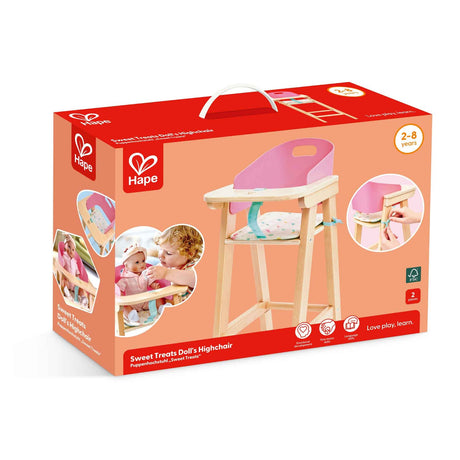 Chaise haute en bois Sweet Treats
