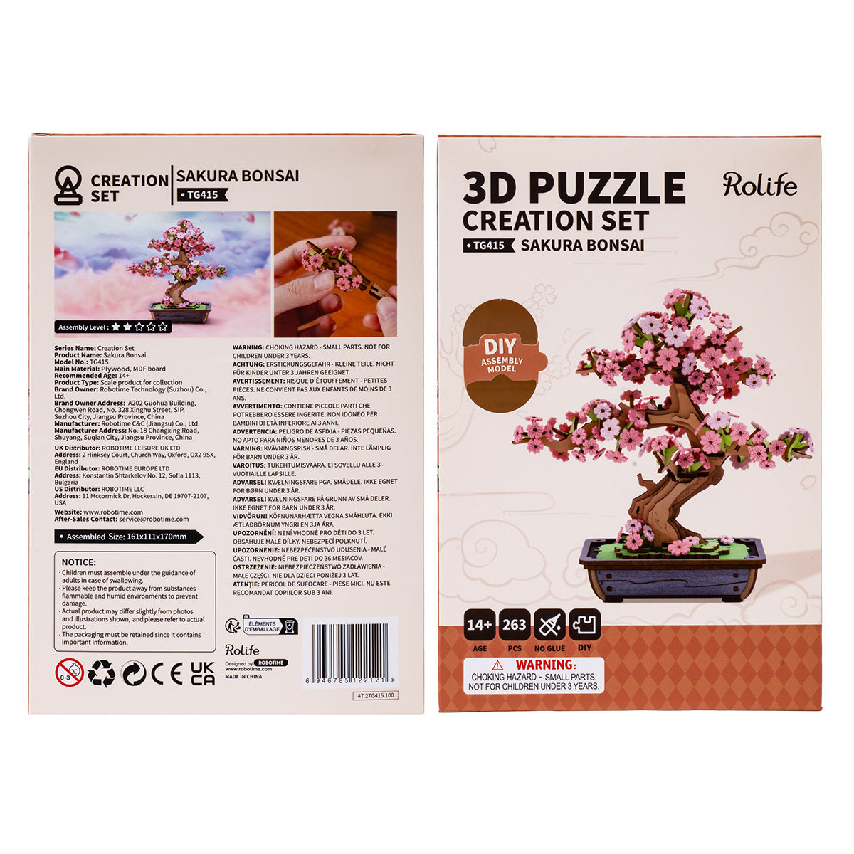 DIY Creation Set - Sakura Bonsai