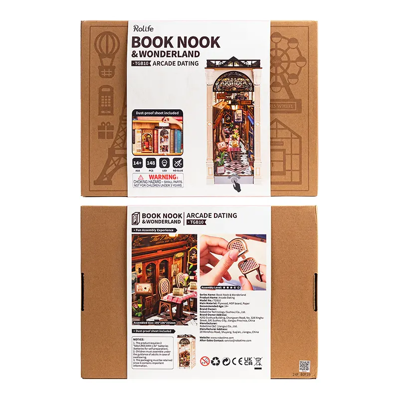 DIY Booknook - Arcade Dating