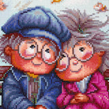 Broderie de diamant - Le couple parfait