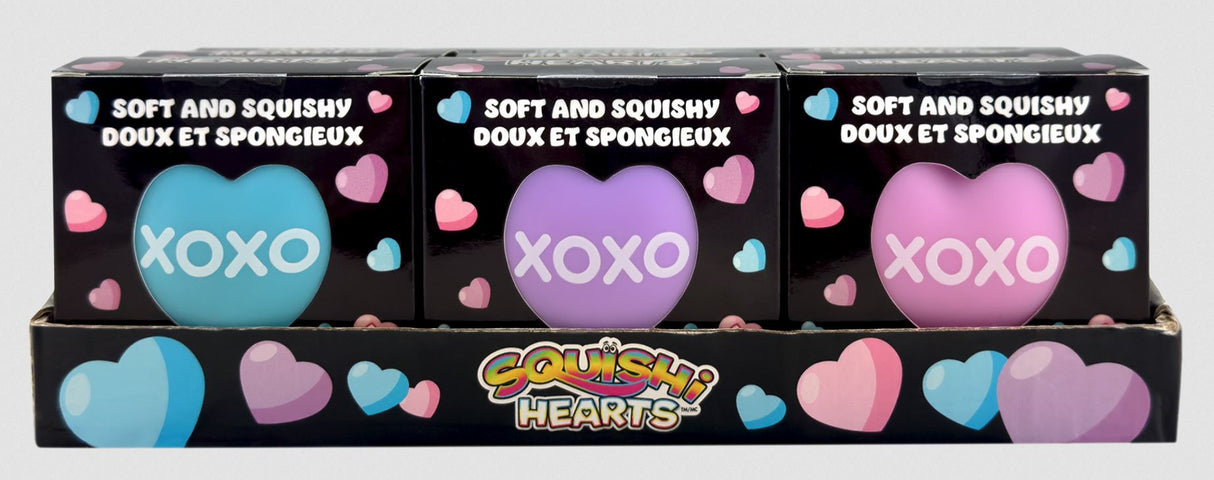 Squishi Hearts (assortiment)